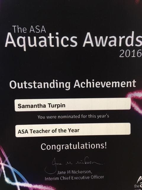 ASA Teacher of the Year!